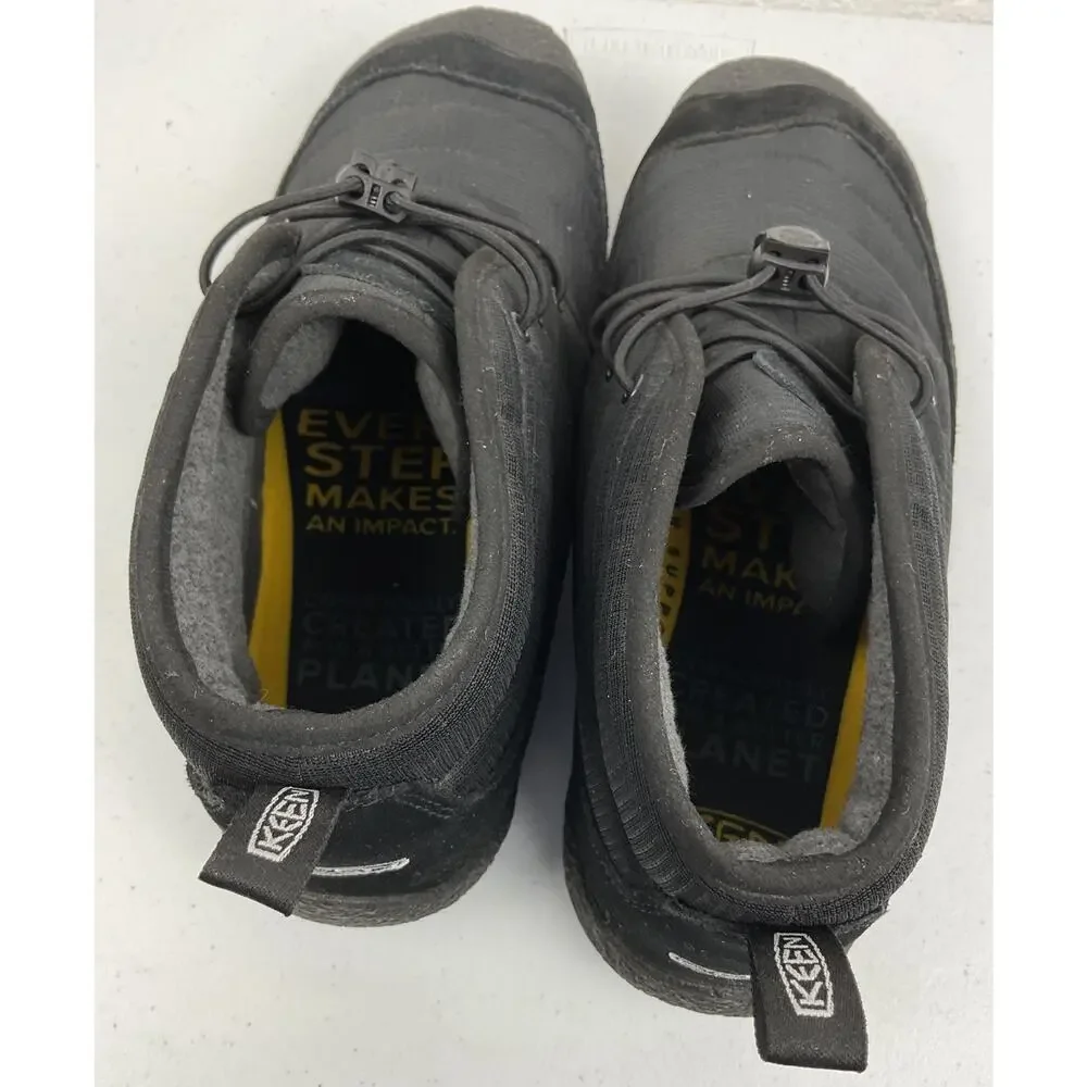 KEEN M Howser 2 Chukka Boots 11.5 Waterproof Black Insulated Outdoor Casual